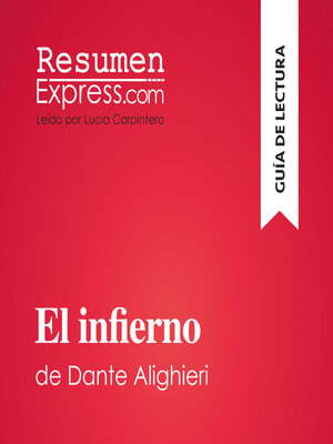 cover image of El infierno de Dante Alighieri (Guía de lectura)